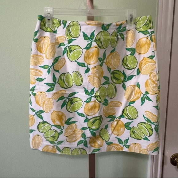 Talbots mini skirt lemons 6 - Picture 4 of 4